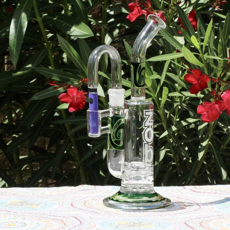 Green Wig Wag Cloud Pen with Bent Neck