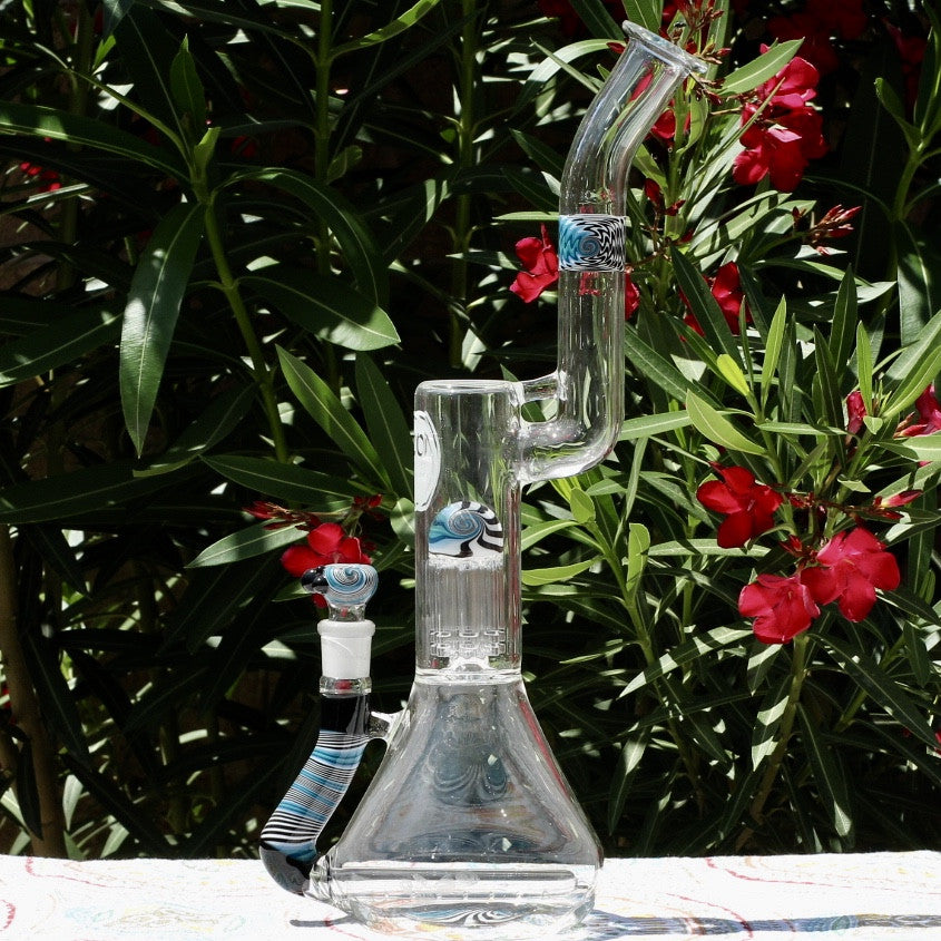 Blue Wig Wag with 8 arm perc