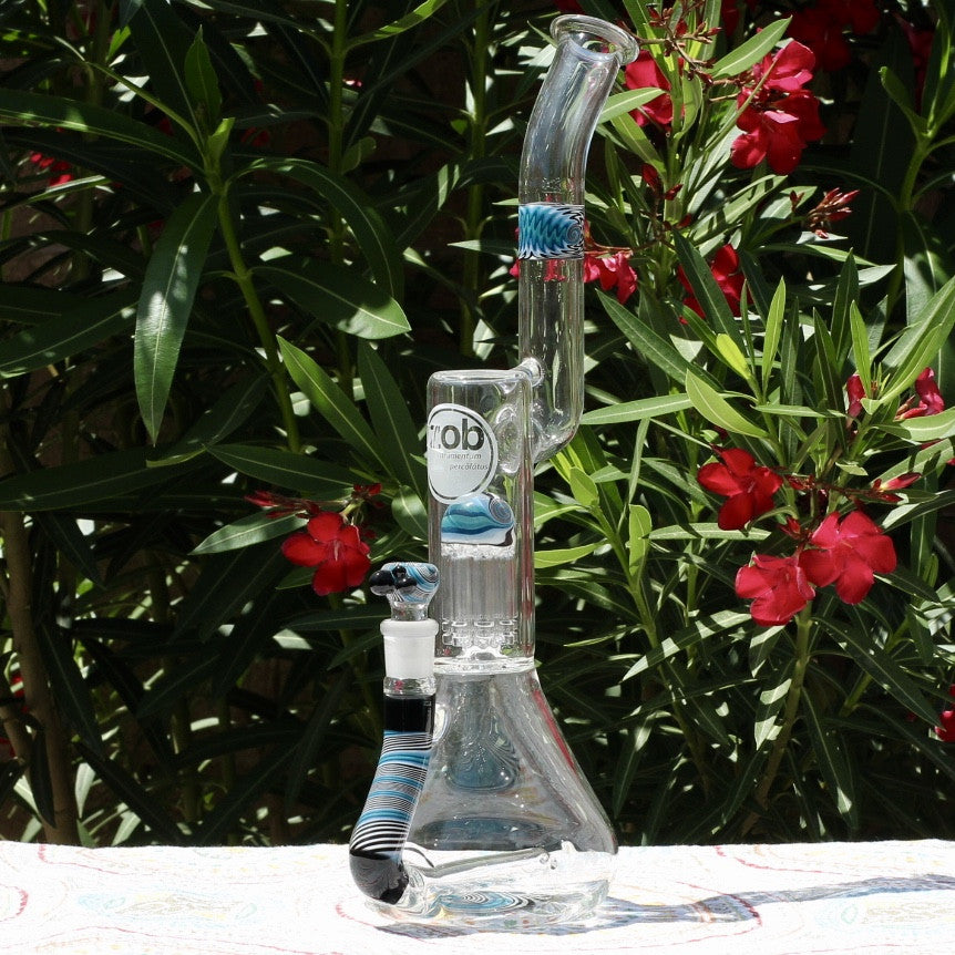 Blue Wig Wag with 8 arm perc