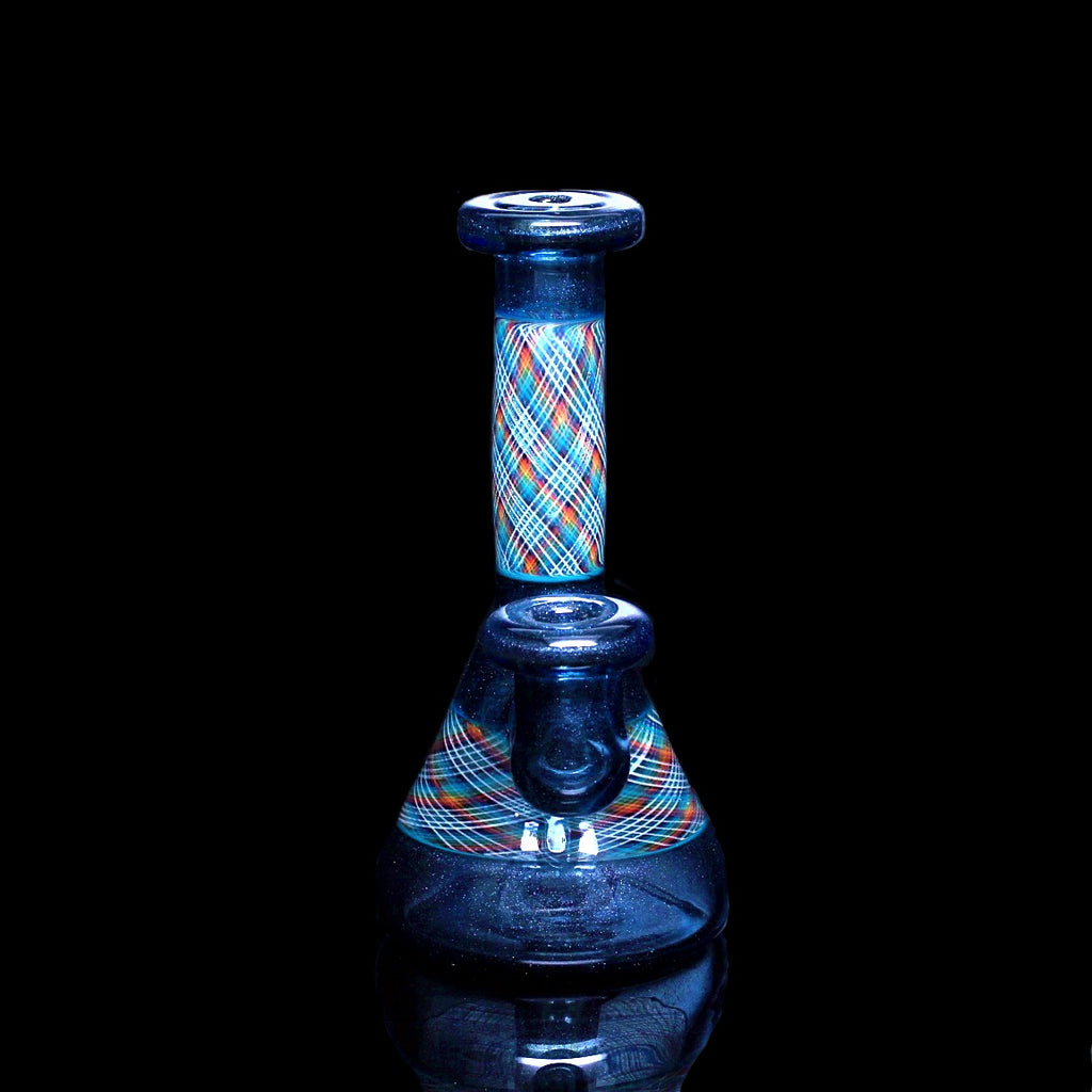 Blue steel Mini Tube By Robo Glass