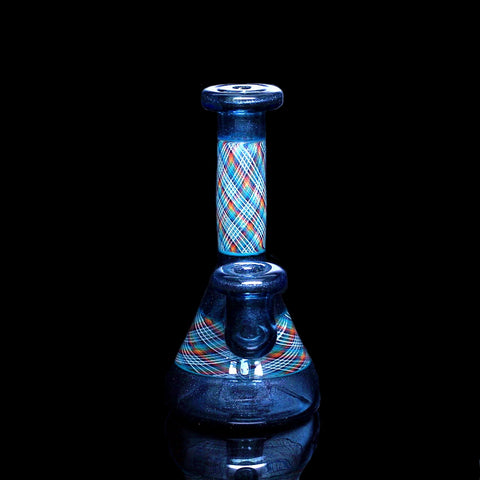 Blue steel Mini Tube By Robo Glass