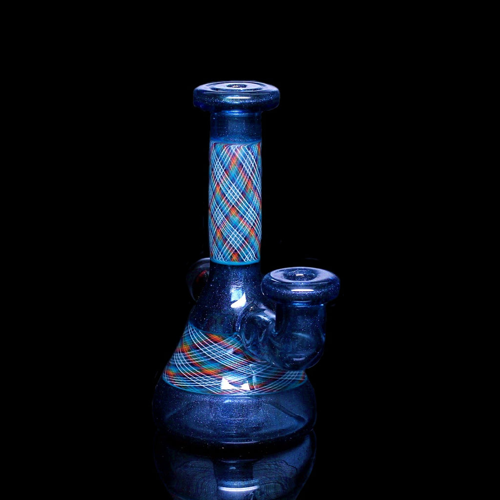Blue steel Mini Tube By Robo Glass