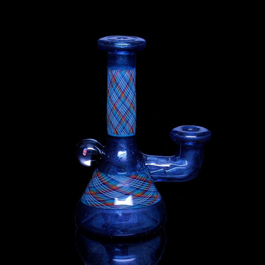 Blue steel Mini Tube By Robo Glass