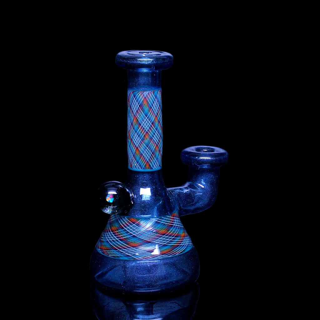 Blue steel Mini Tube By Robo Glass