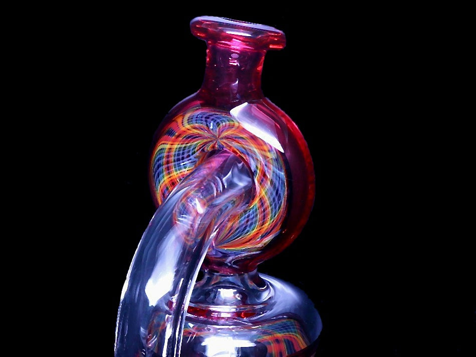 Robo Glass-Gold Ruby Brain 🧠 twister 🌪