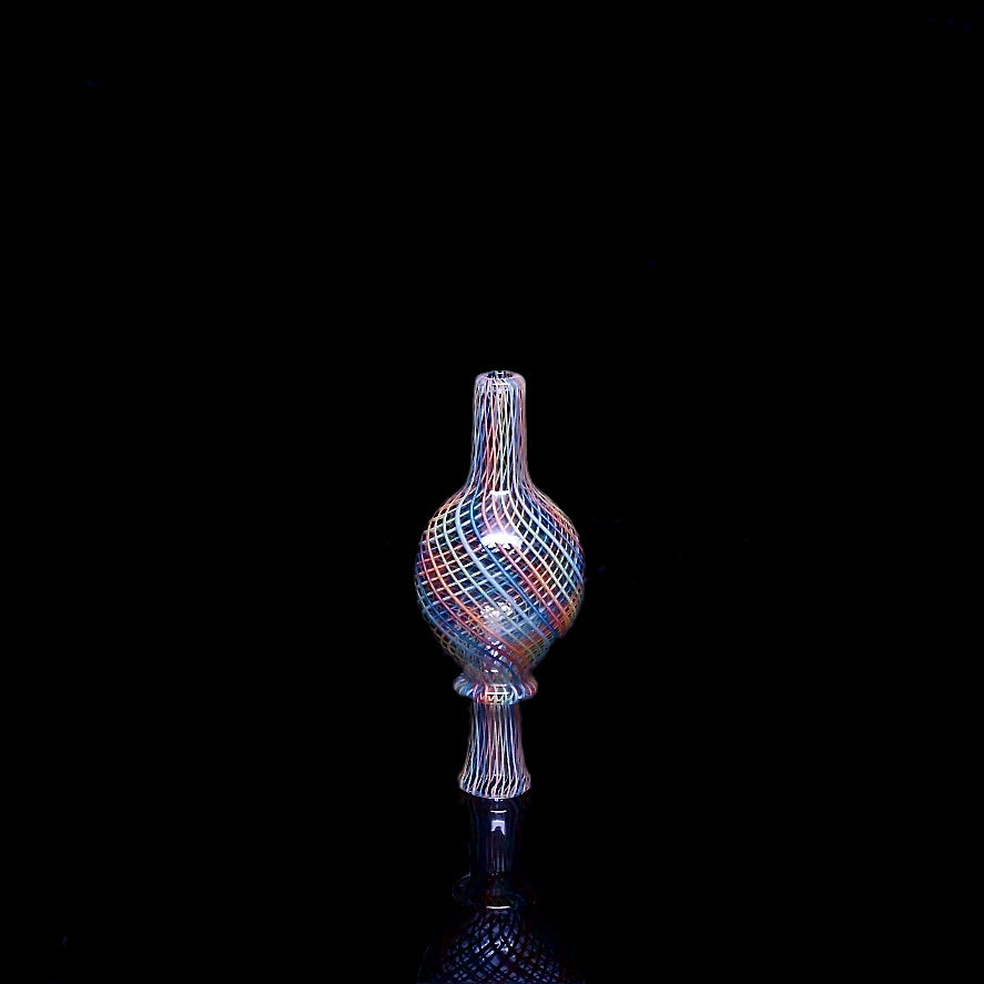 Jeff Heath Glass,  Slyme and Rainbow Reticello Tube🌈