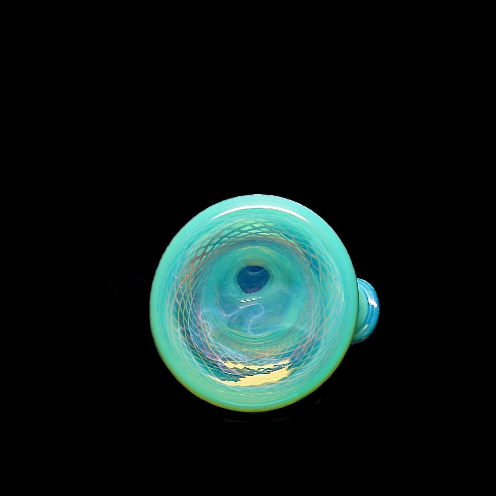 Jeff Heath Glass,  Slyme and Rainbow Reticello Tube🌈