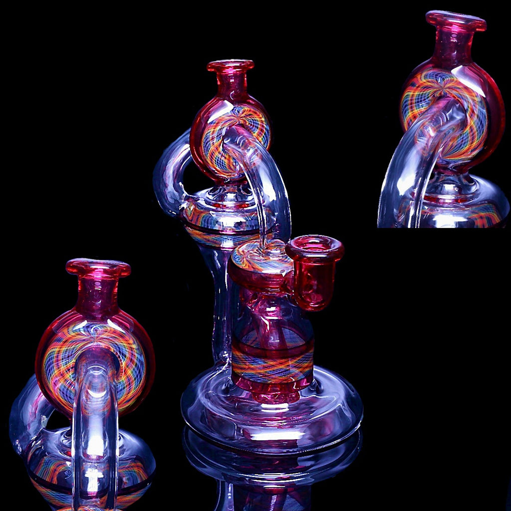 Robo Glass-Gold Ruby Brain 🧠 twister 🌪