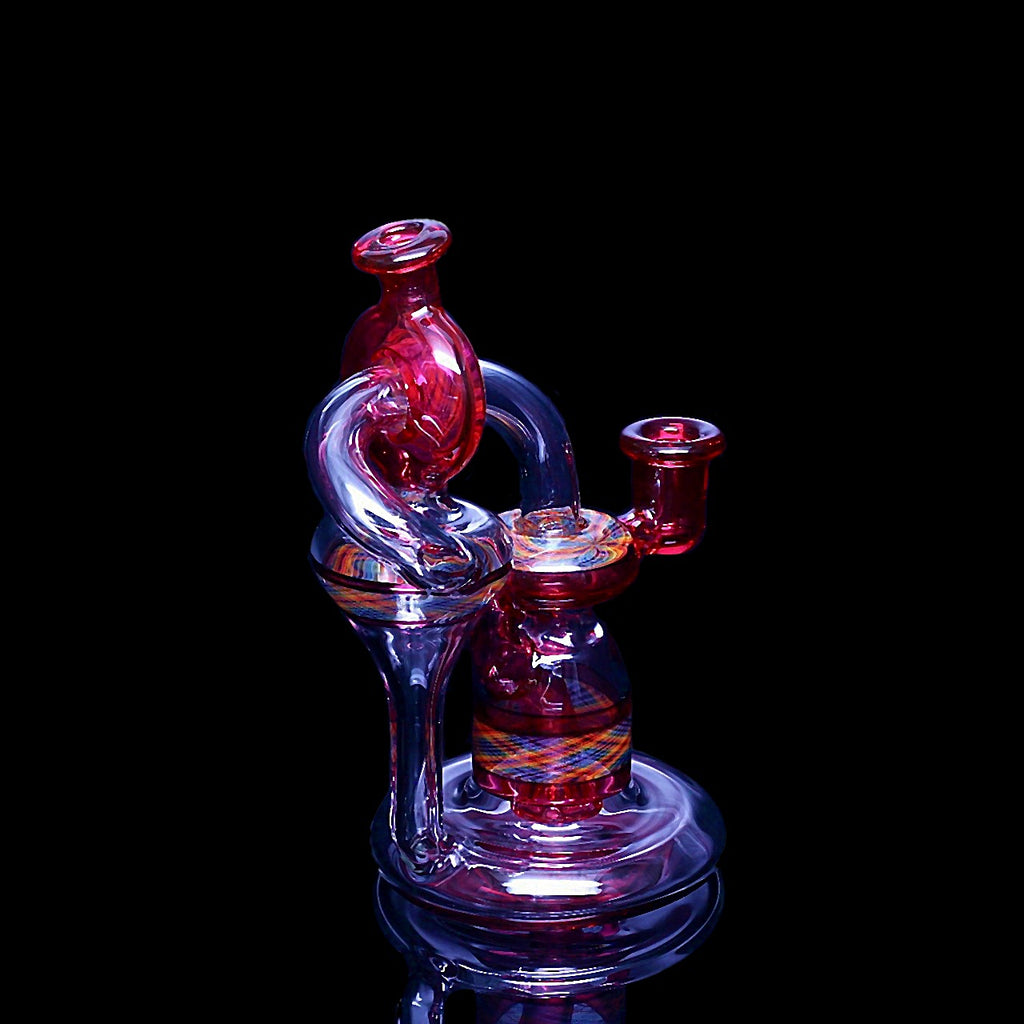 Robo Glass-Gold Ruby Brain 🧠 twister 🌪