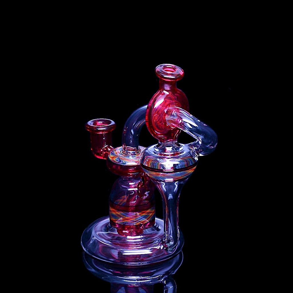 Robo Glass-Gold Ruby Brain 🧠 twister 🌪