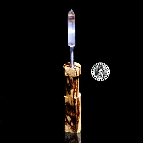 Naturally Spun Zebra Wood