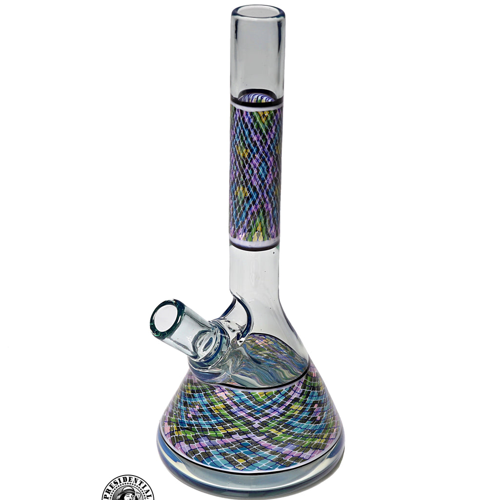 John W Glass Meta Flask