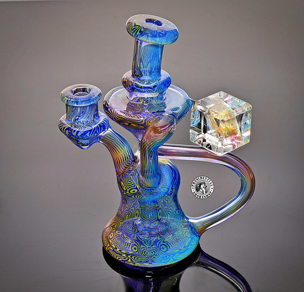 Hefe Glass- Cubed Fumed Reyecler