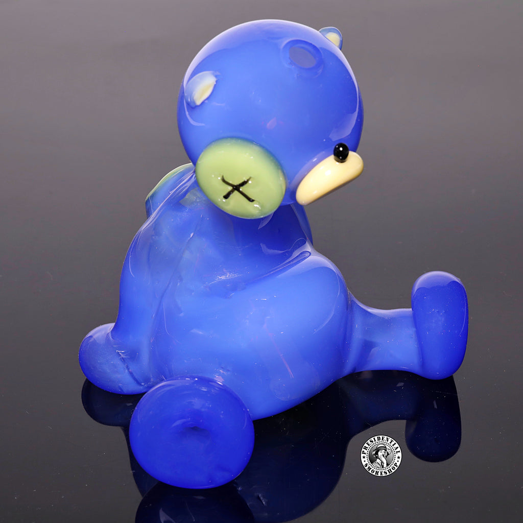 Hendy Glass- Blue Cheese Teddy Bear