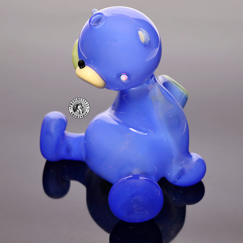 Hendy Glass- Blue Cheese Teddy Bear