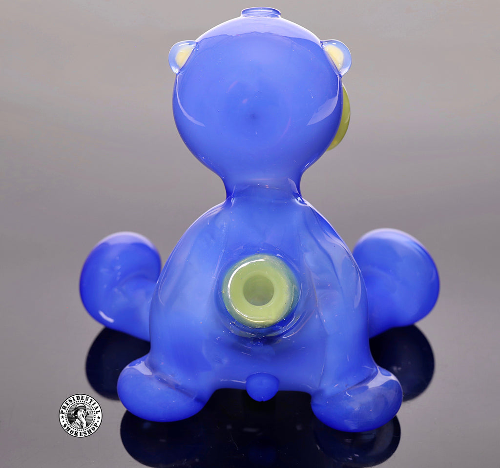 Hendy Glass- Blue Cheese Teddy Bear