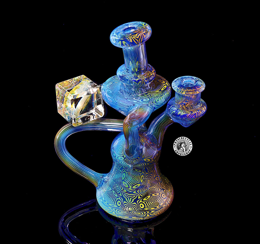 Hefe Glass- Cubed Fumed Reyecler