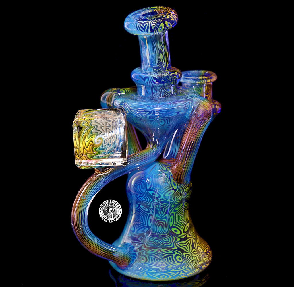 Hefe Glass- Cubed Fumed Reyecler