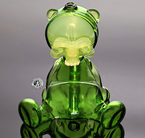 Hendy Glass- Skull Teddy Bear