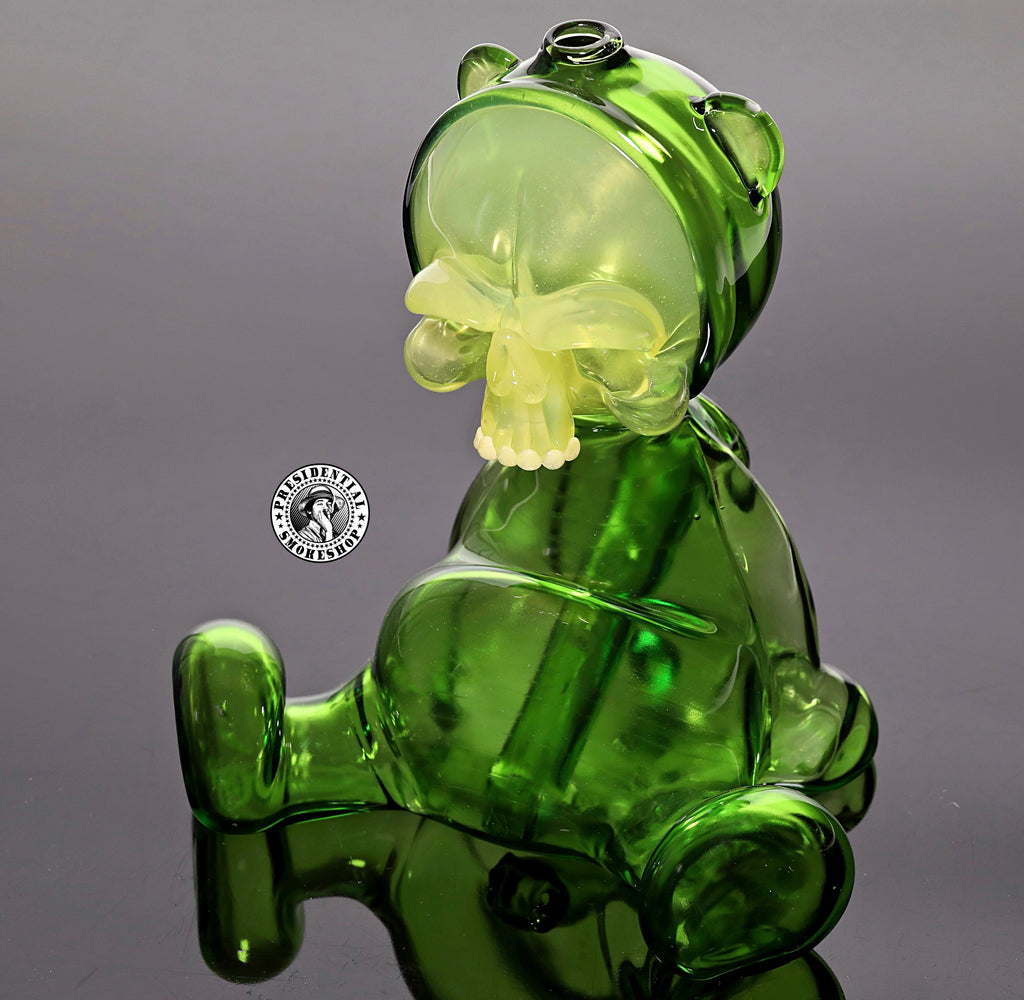 Hendy Glass- Skull Teddy Bear
