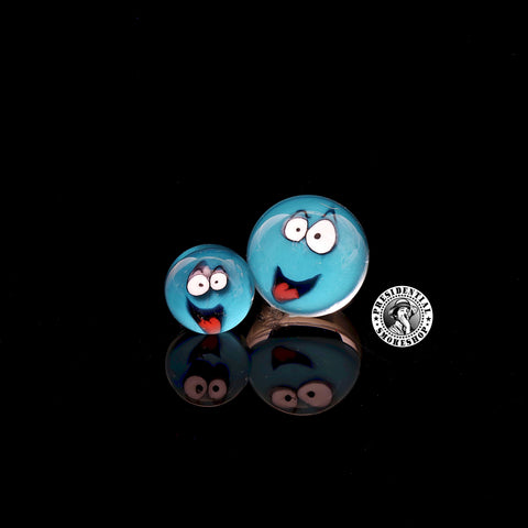 Whitney Harmon Valve Marble Aqua Azul