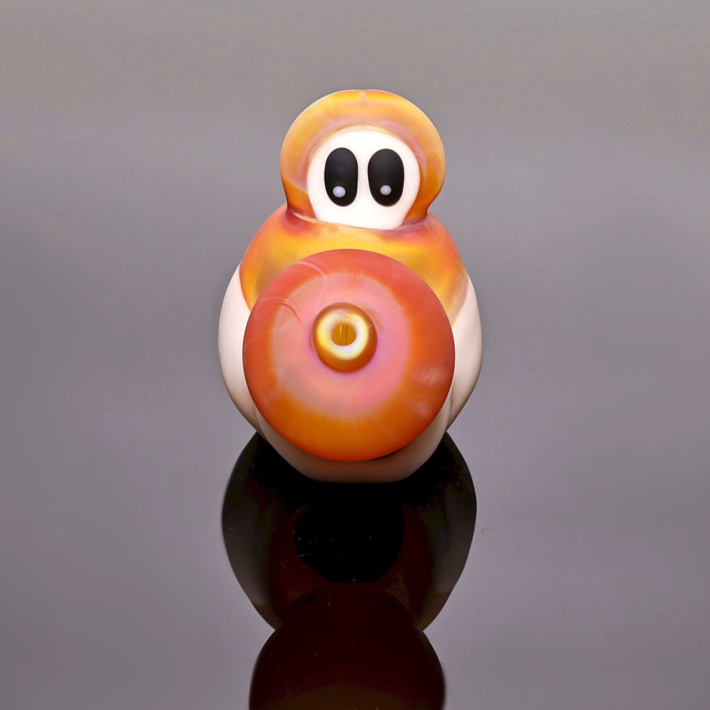 Hardman Art Glass-Yoshi Head
