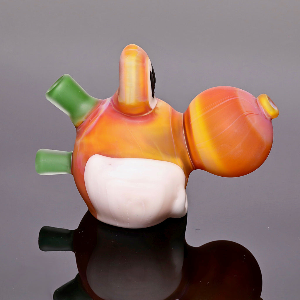 Hardman Art Glass-Yoshi Head