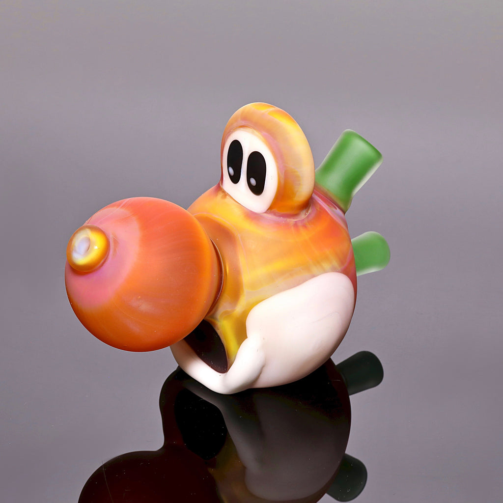 Hardman Art Glass-Yoshi Head