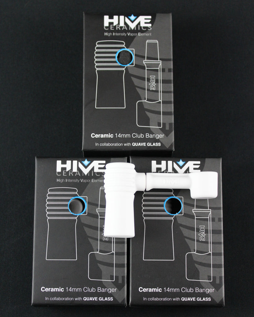 Hive x Quave Glass Collab 14mm Club Banger