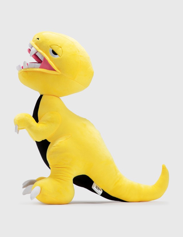 Elbo-Yellow Open Mouth Raptor Plush Toy 28"