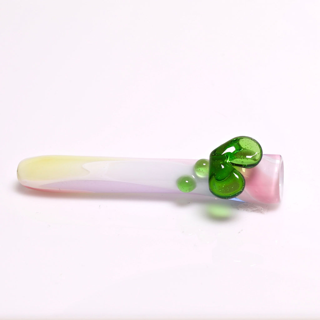 Bambi Glass Portland Green & Cotton Candy Chillum