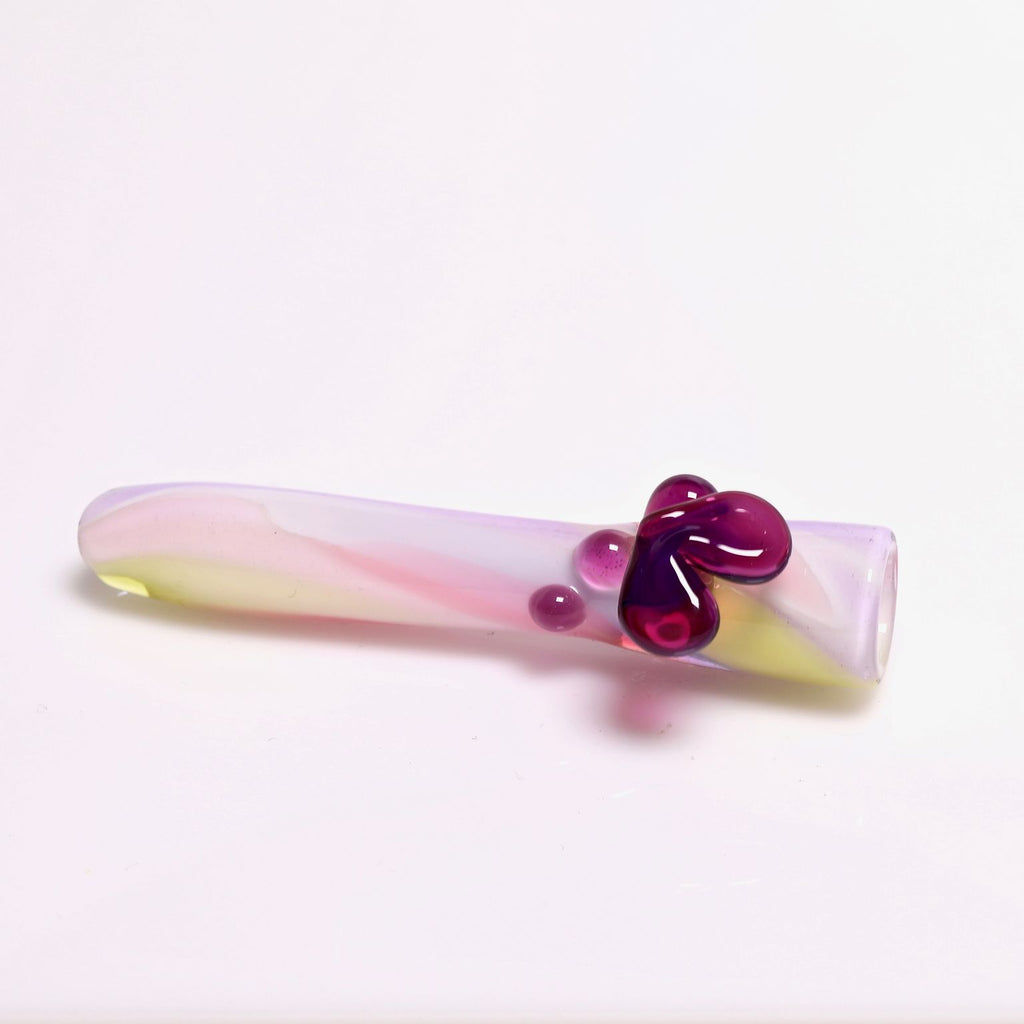Bambi Glass Cotton Candy and Royal Jelly Chillum
