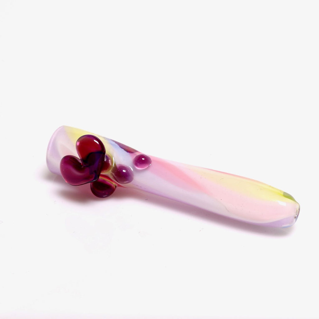 Bambi Glass Cotton Candy and Royal Jelly Chillum