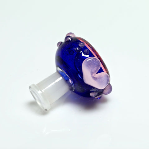 Bambi Glass Rozay Ans Colbalt Female Fitting 14mm Slide