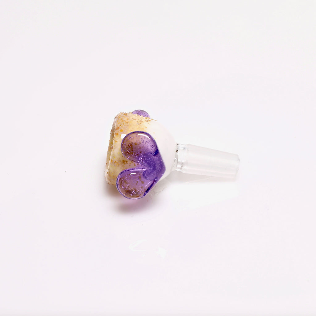 Bambi Glass 10mm Toasted marshmellow Slide
