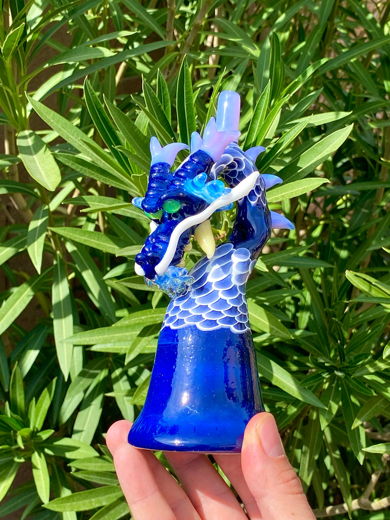 Tony Kazy Glass x Natrix Glass Dot Stack Dragon