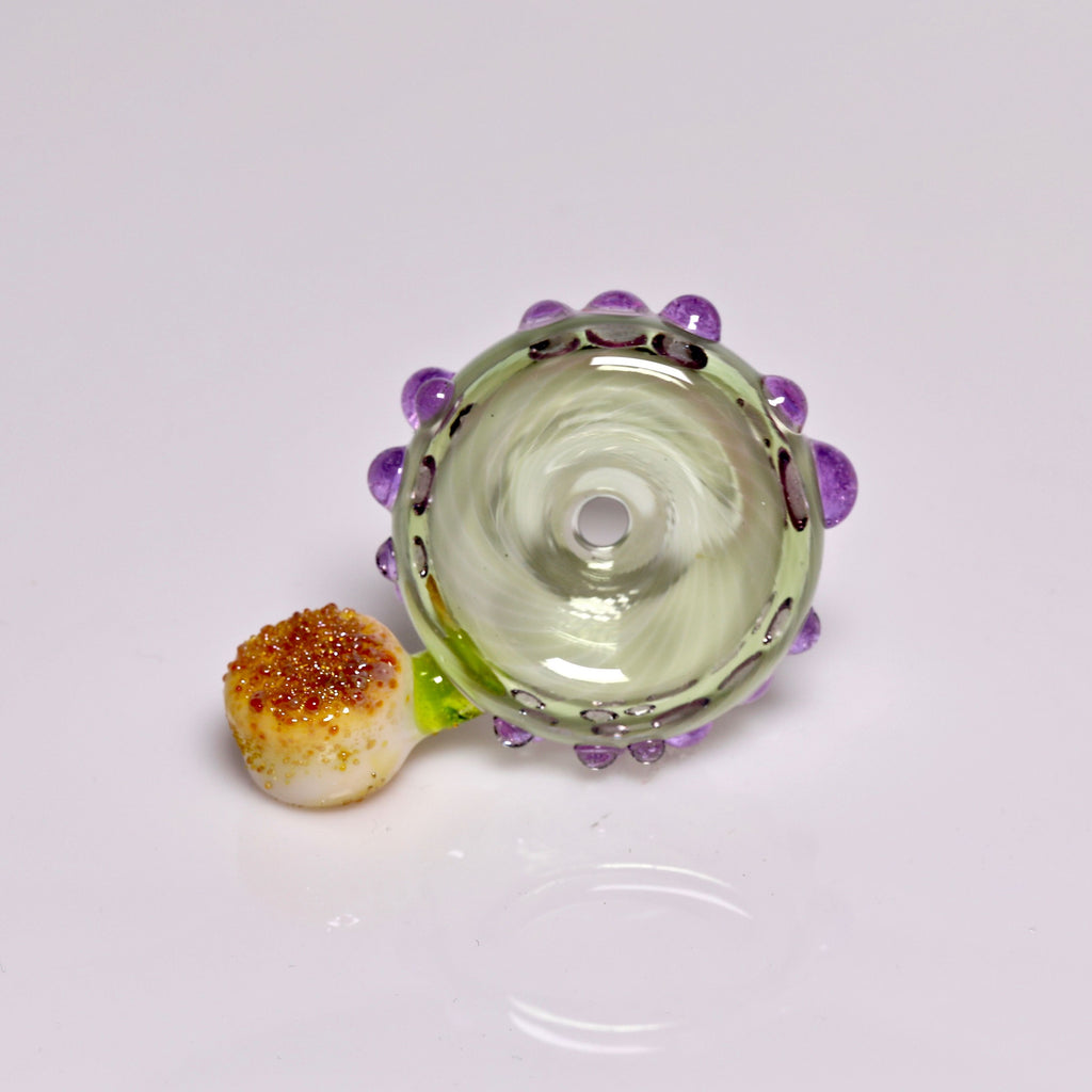 Bambi Glass Ultramarine & Cotton Candy Female Fitting 14mm Slide