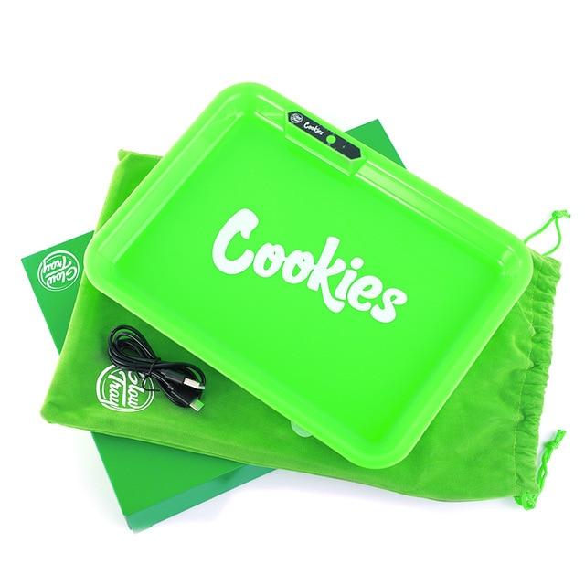 Green Cookies Glow trays