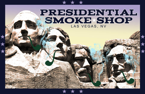 Presidential Smoke Shop Mt. Rushmore Moodmats